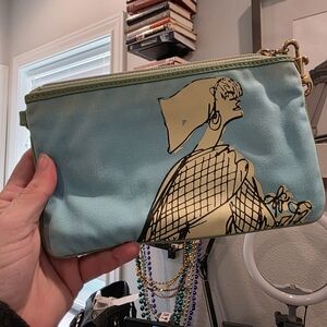 Coach Bonnie Cashin Kiss Lock Clutch Or Wristlet - Collector